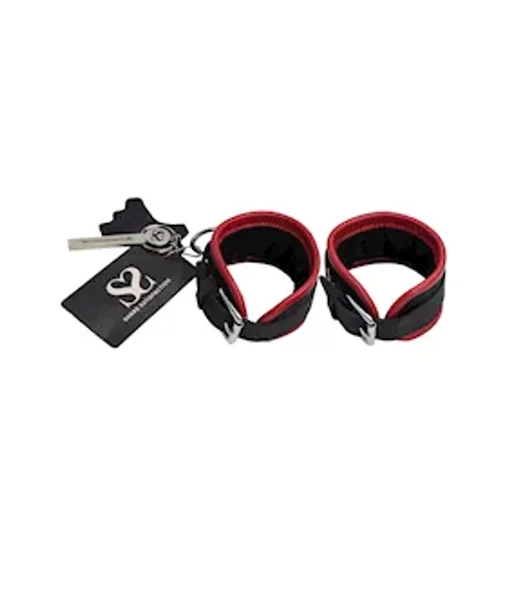 Bound X Rounded Nubuck Leather Wrist Cuffs — image 6 of 8