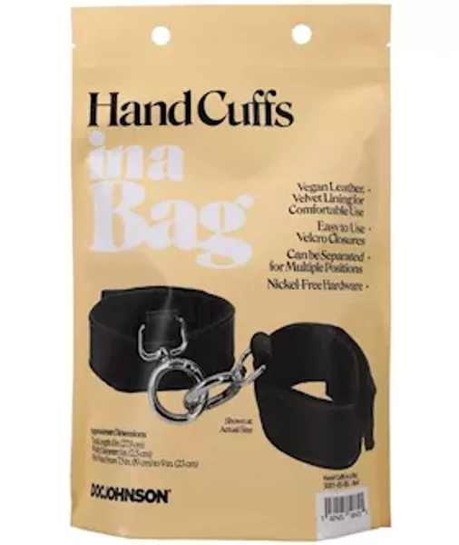 Handcuffs In A Bag Black — image 8 of 8