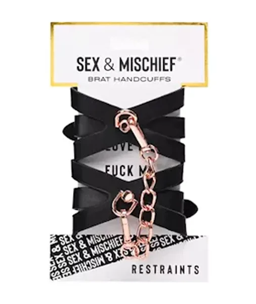 Sex And Mischief Brat Handcuffs — image 3 of 5