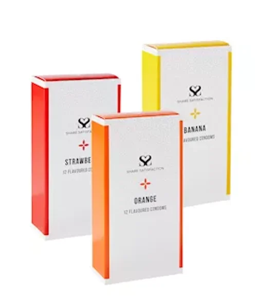 Share Satisfaction Fruit Flavoured Condoms - 3 X 12 Pack — image 2 of 6