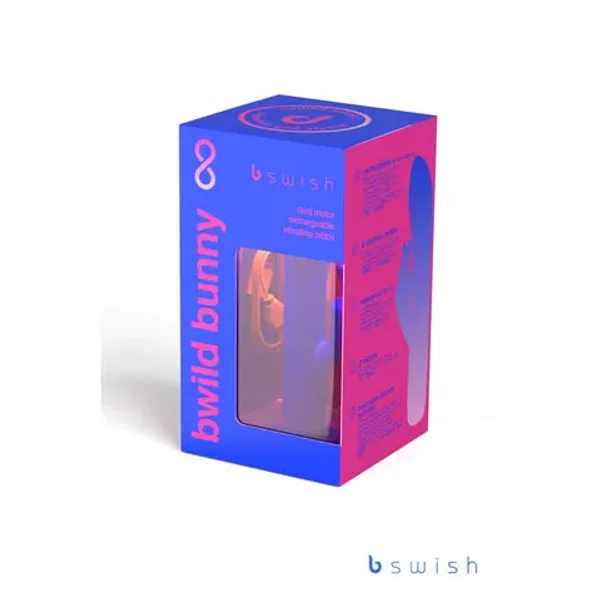 Bwild Classic Bunny Infinite Limited Edition Pacific Blue 15.2 cm USB Rechargeable Rabbit Vibrator — image 4 of 5