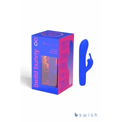Bwild Classic Bunny Infinite Limited Edition Pacific Blue 15 2 cm USB Rechargeable Rabbit Vibrator