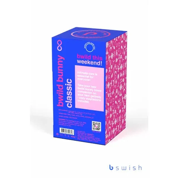 Bwild Classic Bunny Infinite Limited Edition Pacific Blue 15.2 cm USB Rechargeable Rabbit Vibrator — image 5 of 5