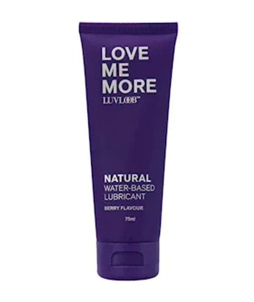 Luvloob Love Me More Water-based Lubricant - Berry — image 2 of 4