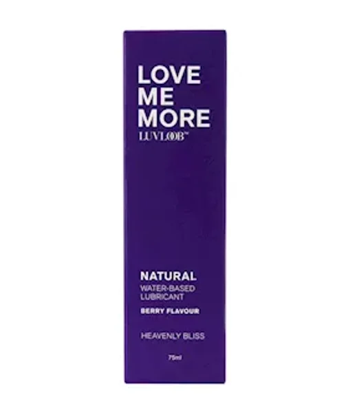 Luvloob Love Me More Water-based Lubricant - Berry — image 4 of 4