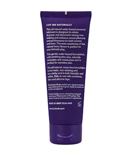 Luvloob Love Me More Water-based Lubricant - Berry — image 3 of 4