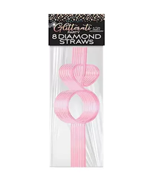 Glitterati Diamond Straw Set 8 — image 2 of 2