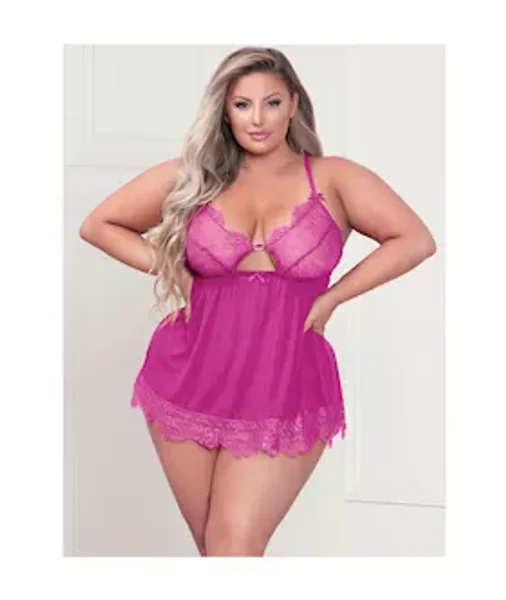 Sweet Temptation 2-piece Babydoll Set — image 5 of 8