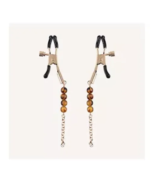 Amber Beaded Nipple Clamps — image 13 of 14