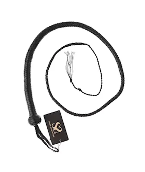 Bound X Leather Tassel Tip Bullwhip — image 3 of 4