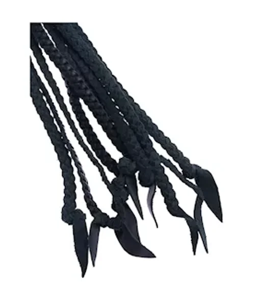 Bound X Braided Calf Leather Flogger — image 12 of 12