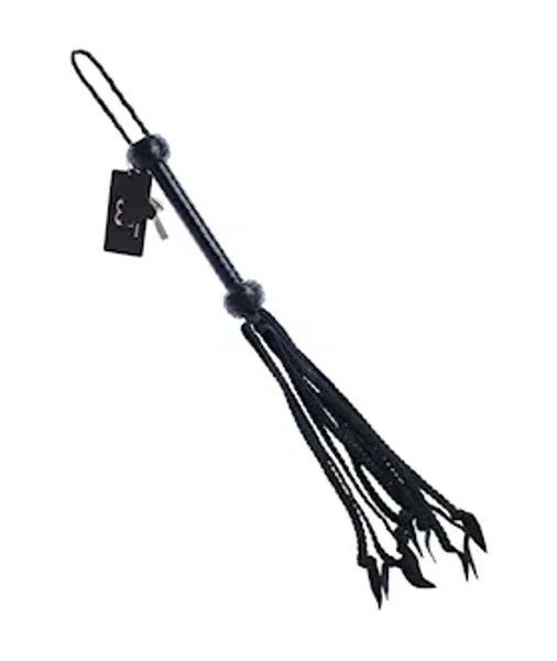 Bound X Braided Calf Leather Flogger — image 10 of 12