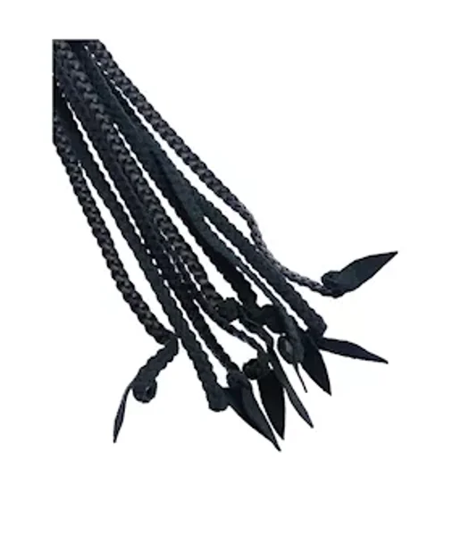 Bound X Braided Calf Leather Flogger — image 9 of 12