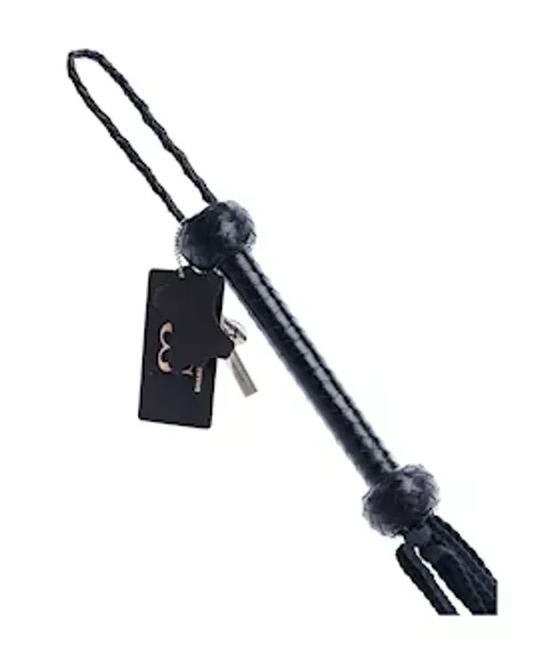Bound X Braided Calf Leather Flogger — image 11 of 12