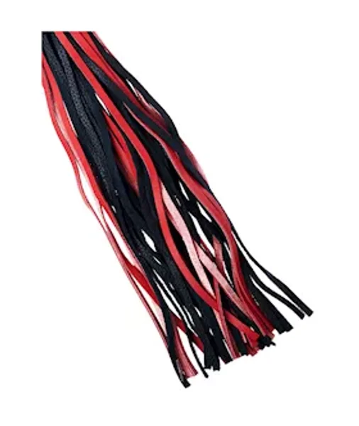 Bound X Calfskin Flogger With Spiral Metal Handle — image 6 of 6
