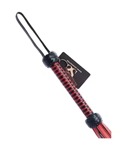Bound X Leather Flogger With Spikes — image 6 of 8