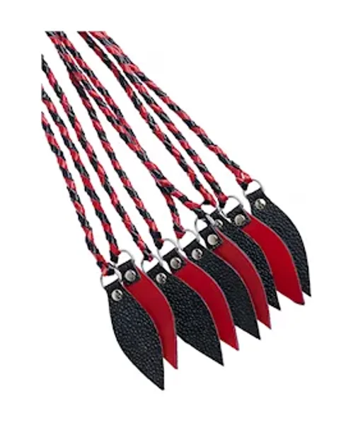 Bound X Leather Leaf Tip Cat O Nine Tails — image 9 of 9