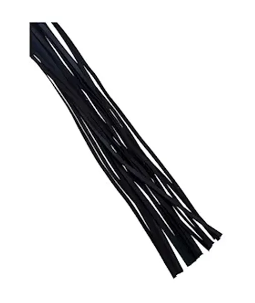 Bound X Nubuck Leather Flogger With Dark Wooden Handle — image 6 of 6