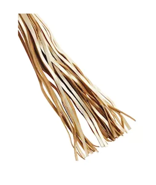 Bound X Gold Leather Flogger With Diamond Pattern Handle — image 6 of 6