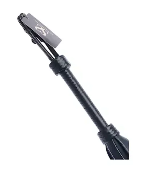 Bound X Saddle Leather Wide Tail Flogger — image 5 of 6