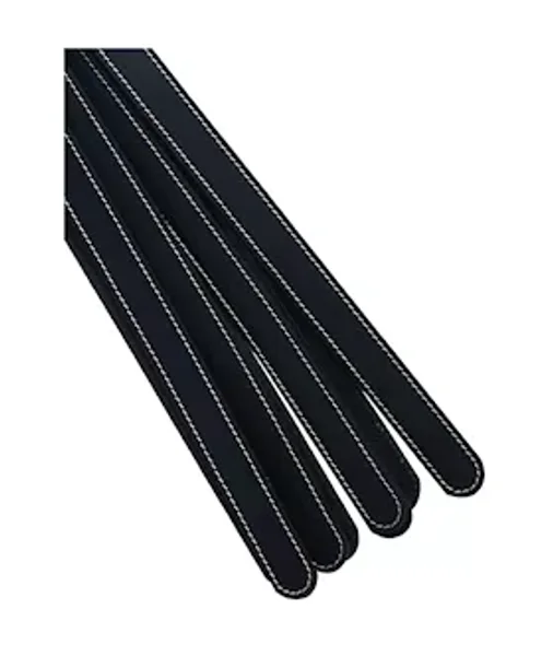 Bound X Saddle Leather Wide Tail Flogger — image 6 of 6