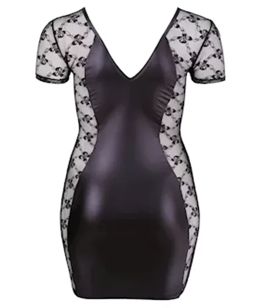 Lace Insert 2-way Zip Dress — image 8 of 8