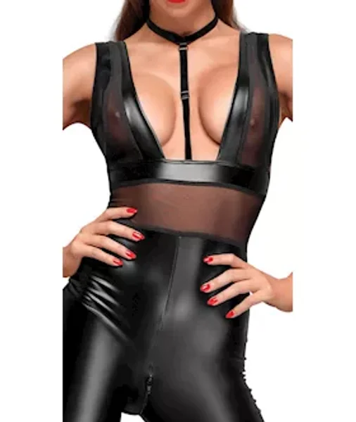 Jumpsuit With Powernet Inserts — image 6 of 8