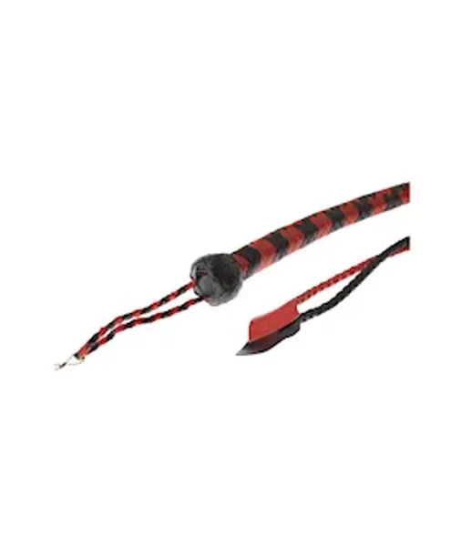 Bound X Woven Leather Double Leaf Whip — image 6 of 6