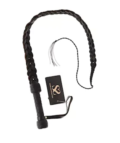 Bound X Heavy Duty Plaited Leather Whip — image 4 of 6