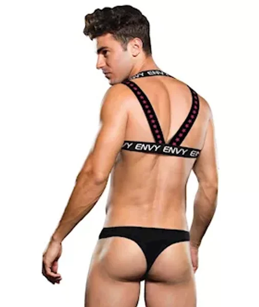 Envy Logo Harness Black/white Lxl Bx — image 5 of 6