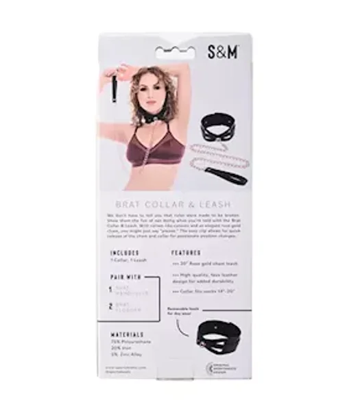 Sex And Mischief Brat Collar And Leash — image 8 of 8
