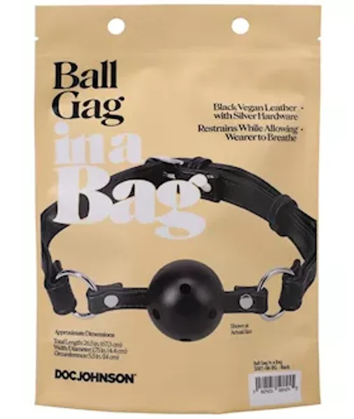 Ball Gag In A Bag Black — image 8 of 8