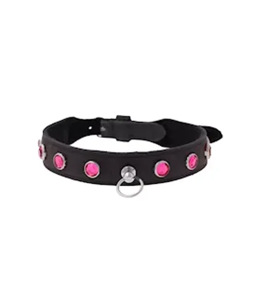 Bound X Pink Crystal Stud Collar — image 3 of 4