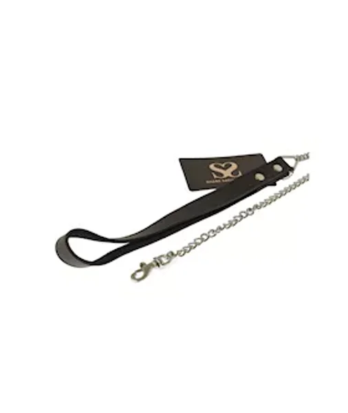 Bound X Chain Leash With Nubuck Leather Handle — image 4 of 4