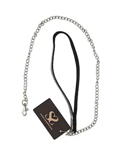 Bound X Chain Leash With Nubuck Leather Handle — image 3 of 4