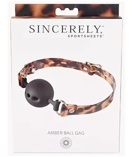 Amber Ball Gag — image 8 of 8