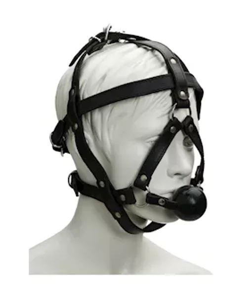 Bound X Heavy Duty Head Harness With Ball Gag — image 3 of 4