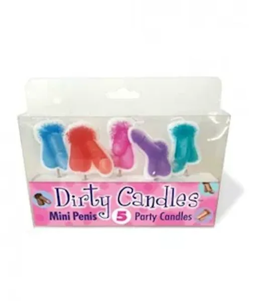 Dirty Penis Candles Set Of 5 — image 2 of 2