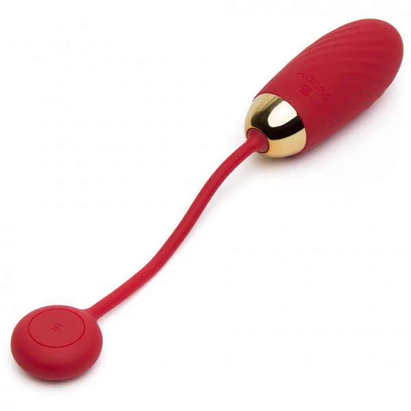 Svakom Ella Ribbed Silicone Bullet with App