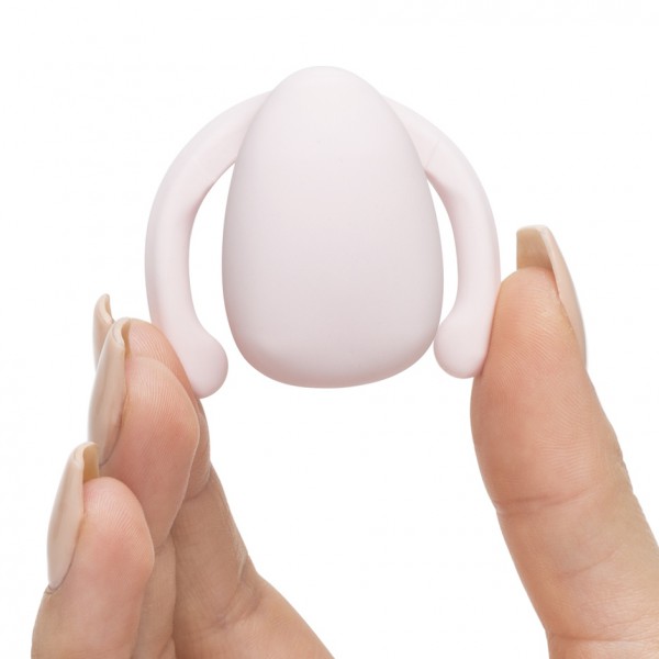 Dame Eva II USB-Rechargeable Hands-Free Silicone Clitoral Vibrator