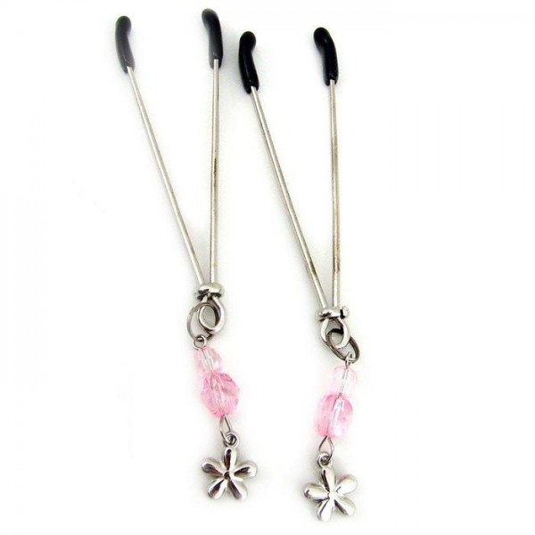 Beaded nipple clamps
