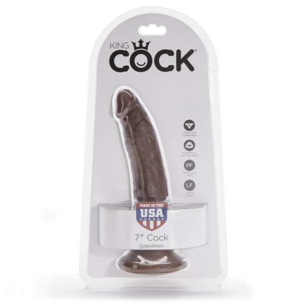 King Cock Ultra Realistic Suction Cup Dildo 7.5 Inch