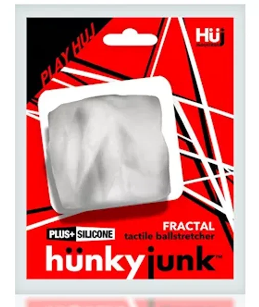 Hunkyjunk Fractal Tactile Ballstrtcher Clear Ice — image 5 of 5
