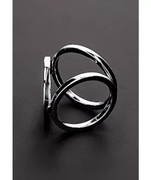 Triple Cock And Ball Ring Medium Size — image 3 of 4