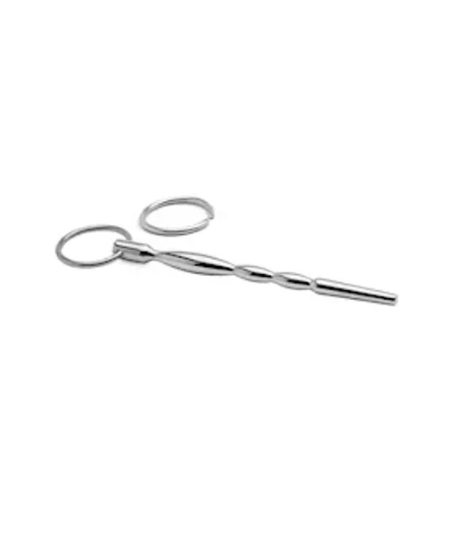 Kink Range Stainless Steel Bead Penis Plug - 5 Inch — image 2 of 2