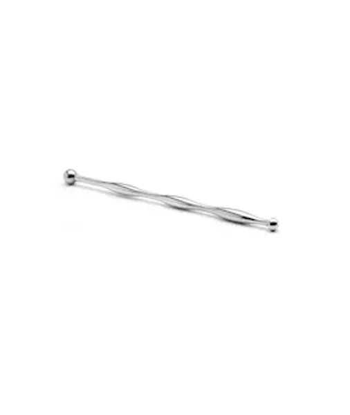Kink Range Ball Tip Ribbed Penis Plug - 6.1 Inch — image 3 of 4