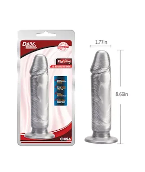 Smooth Metallic Dildo — image 6 of 6