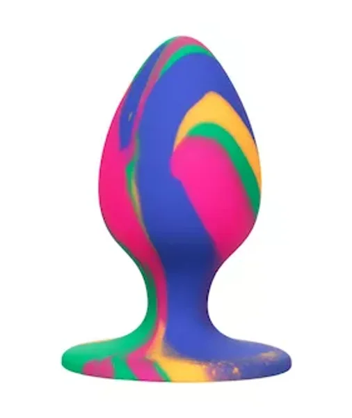 Cheeky Tie-dye Butt Plug — image 9 of 12