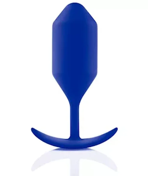 B-vibe Snug Plug 4 Navy — image 2 of 5