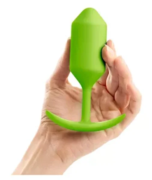 B-vibe Snug Plug 3 Lime — image 7 of 8